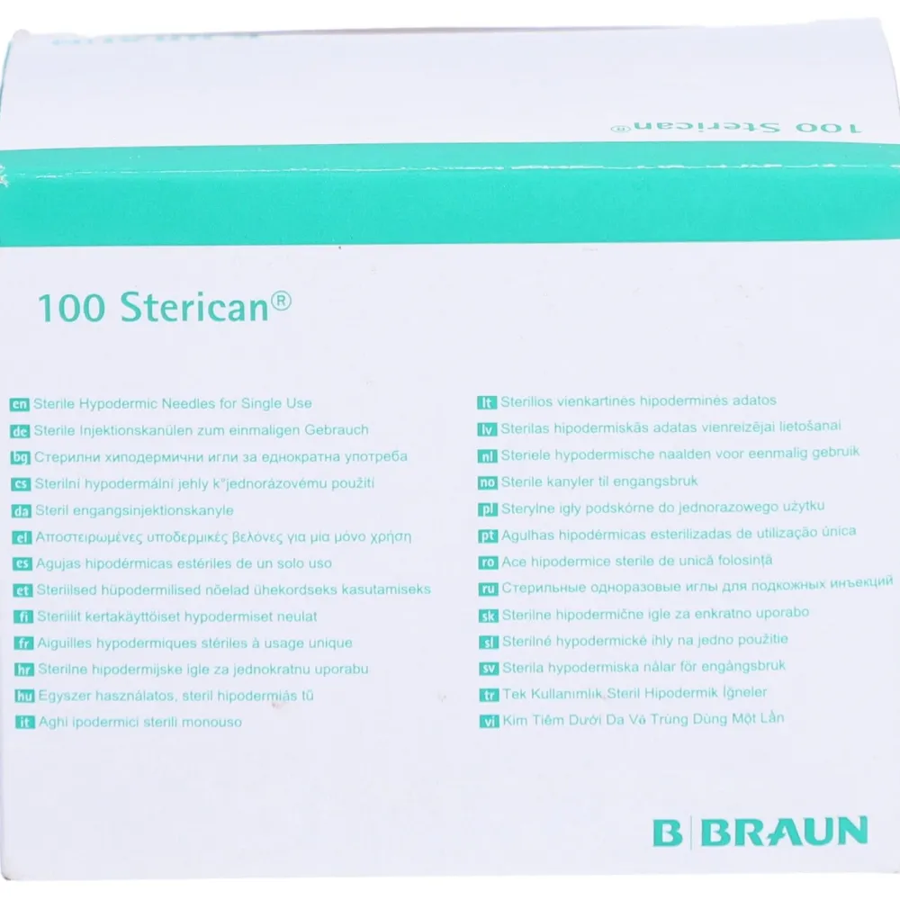 Sterican® Einmalkanüle 19G 40 mm Langschliff| Hot