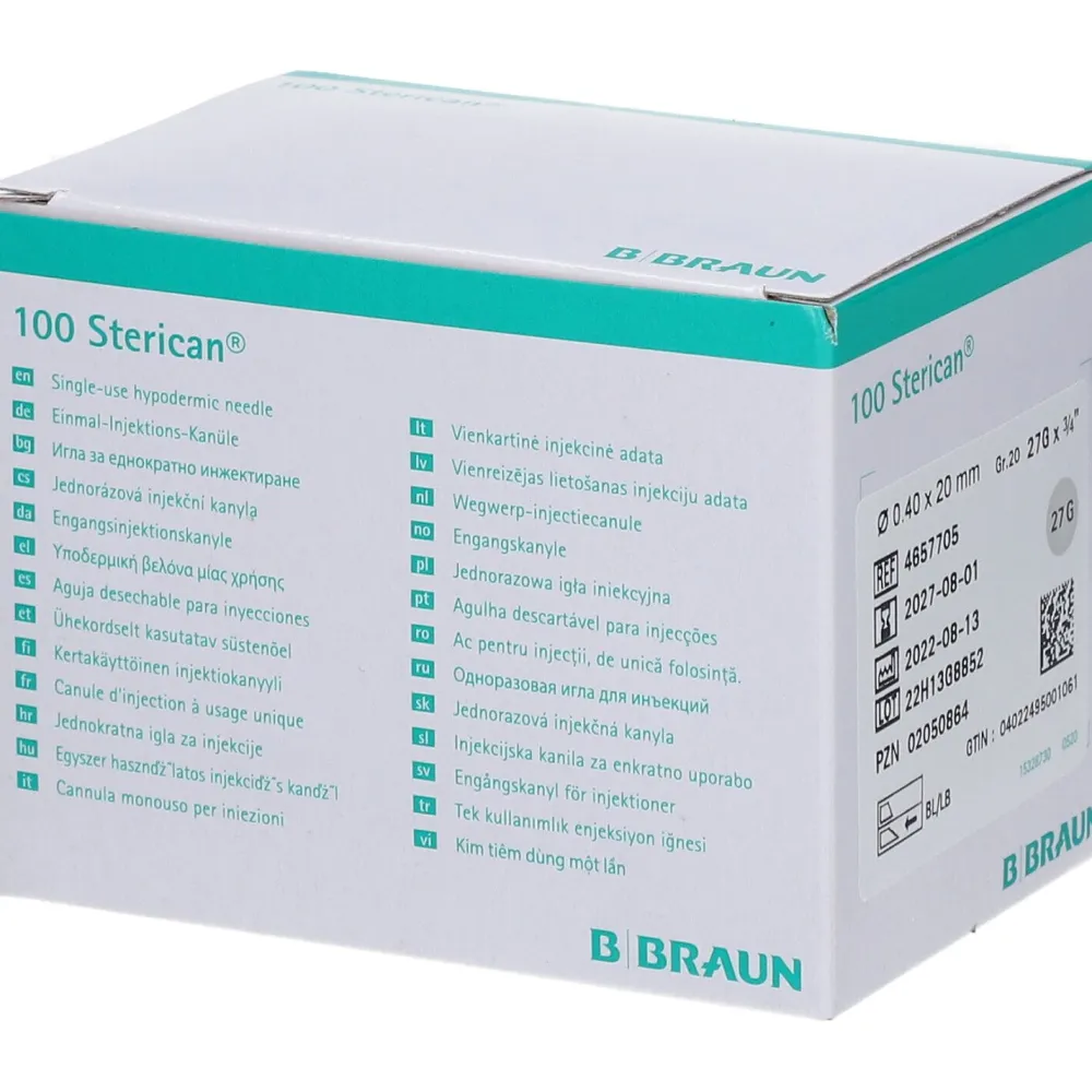 Sterican® Standardkanüle Gr. 17 G24 x 1 Zoll 0,55 x 25 mm lila| Clearance