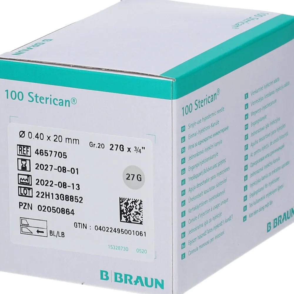 Sterican® Standardkanüle Gr. 17 G24 x 1 Zoll 0,55 x 25 mm lila| Clearance