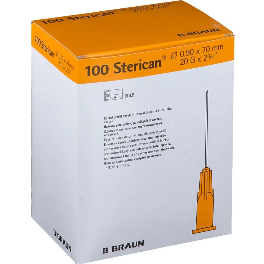 Sterican® Tief-Intramuskulär G20 x 2 3/4 Zoll gelb> Discount