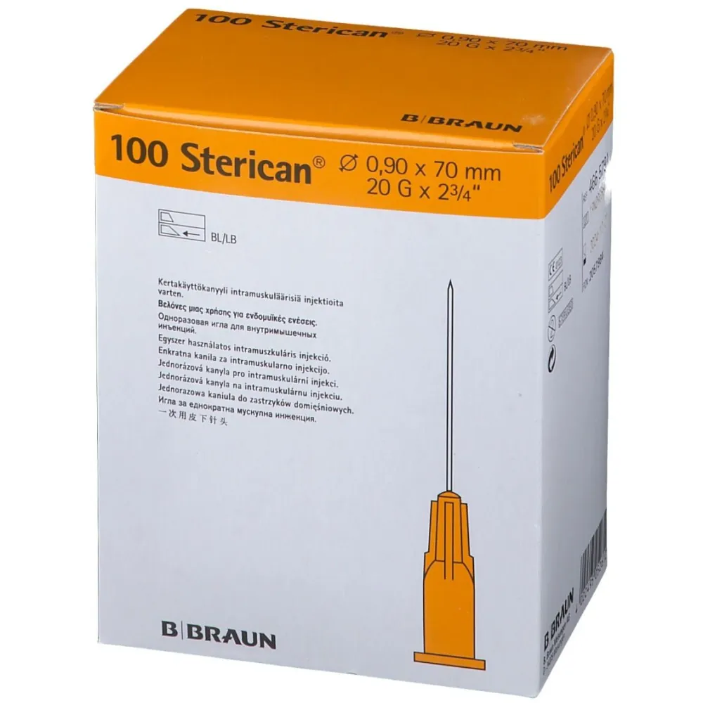 Sterican® Tief-Intramuskulär G20 x 2 3/4 Zoll gelb> Discount