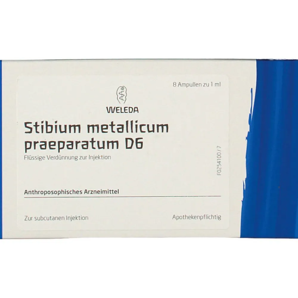 Stibium Metallicum Praeparatum D6|WELEDA New