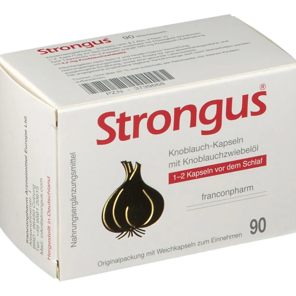 Strongus® Knoblauch-Kapseln| Best