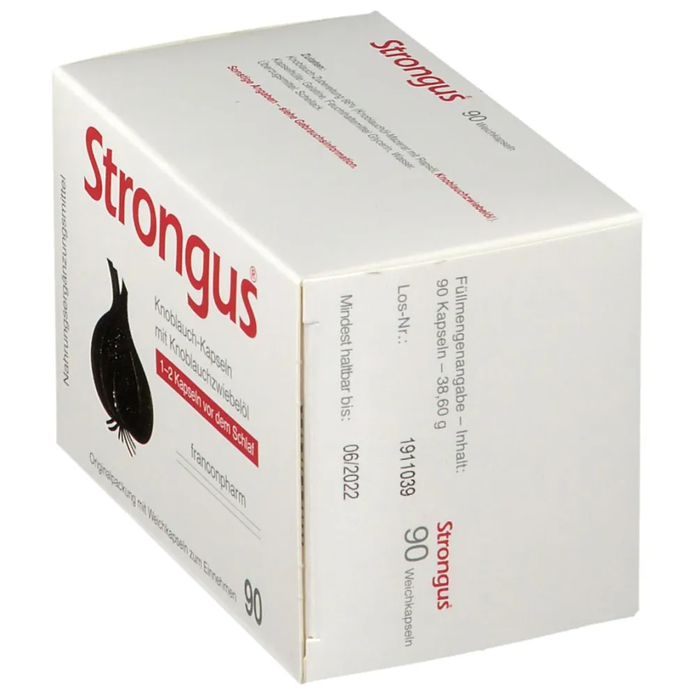 Strongus® Knoblauch-Kapseln| Best