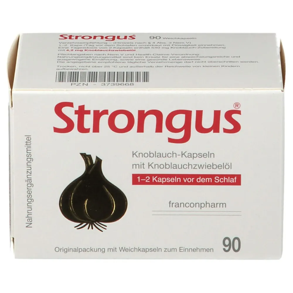 Strongus® Knoblauch-Kapseln| Best