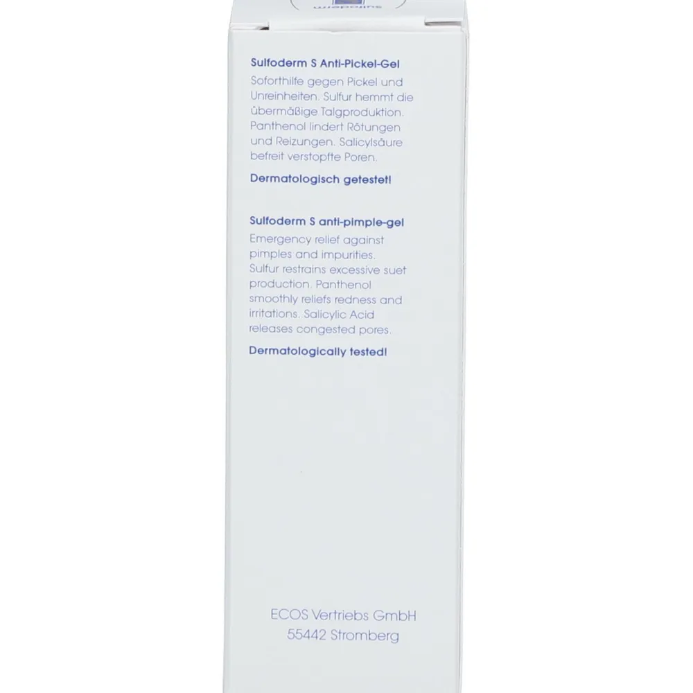 Sulfoderm® Anti-Pickel-Gel| Best