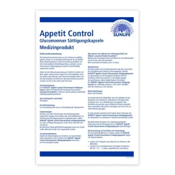 Sunlife Appetit Control Glucomannan Kapseln><noscript><img width=