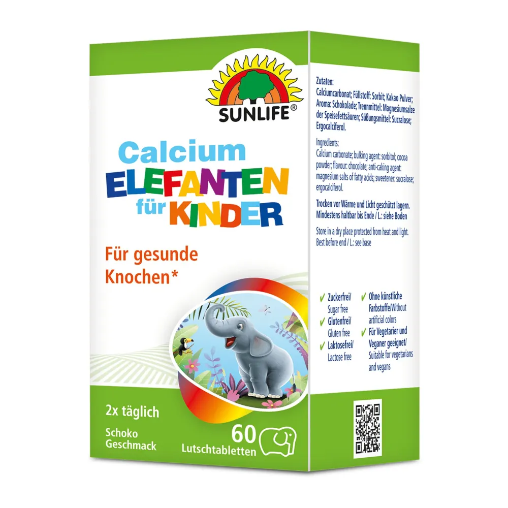 SUNLIFE® Calcium Elefanten Kinder Lutschtabletten> Discount