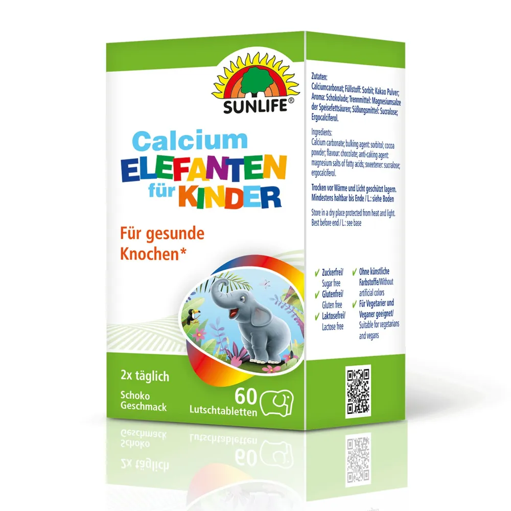 SUNLIFE® Calcium Elefanten Kinder Lutschtabletten> Discount