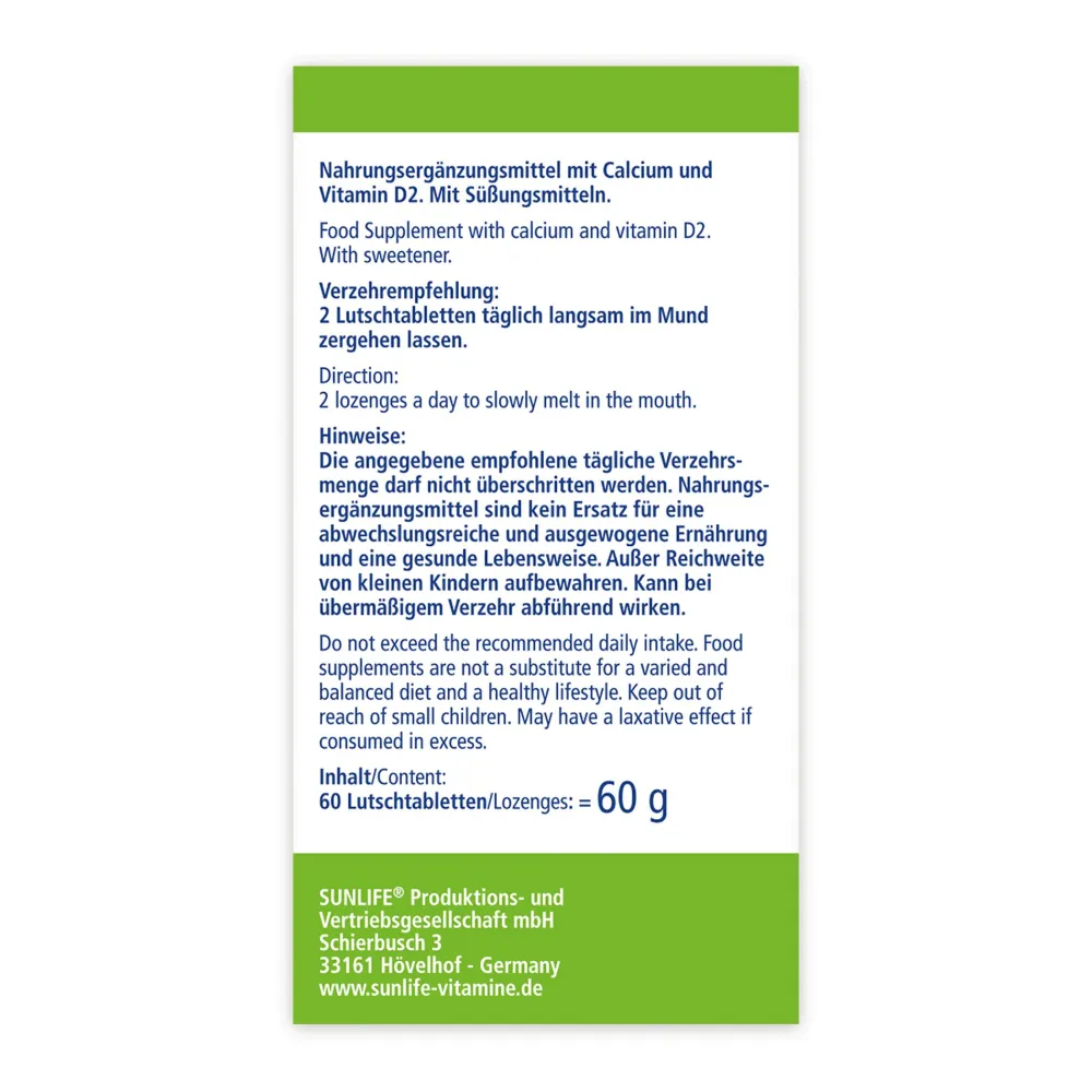 SUNLIFE® Calcium Elefanten Kinder Lutschtabletten> Discount