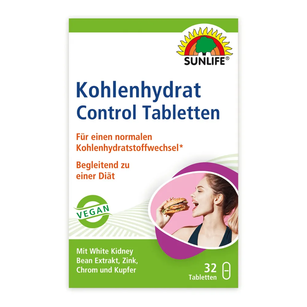 Sunlife Kohlenhydrat Control Tabletten| Hot