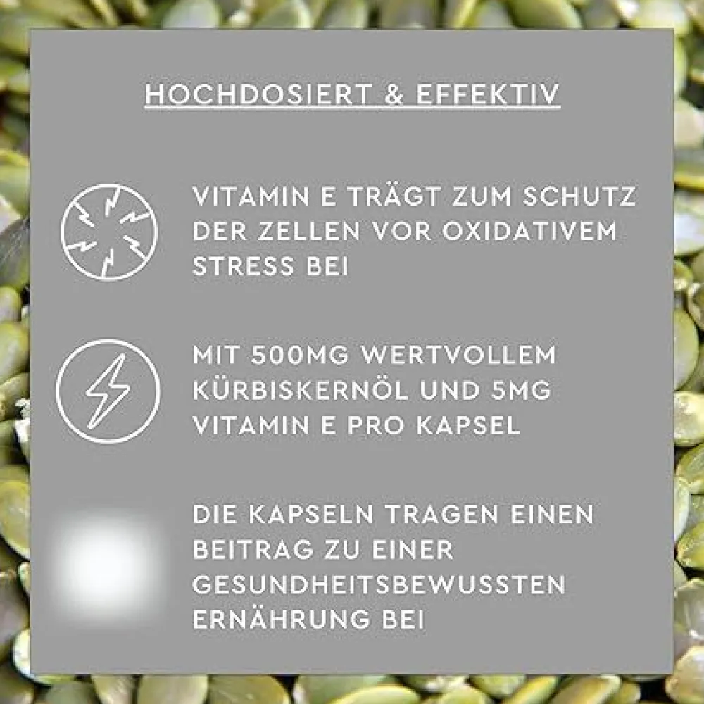 Sunlife Kürbiskernöl Kapseln| Hot