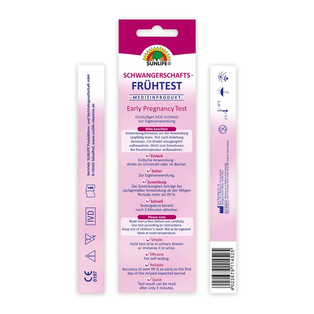 SUNLIFE® Schwangerschafts-Frühtest> Discount