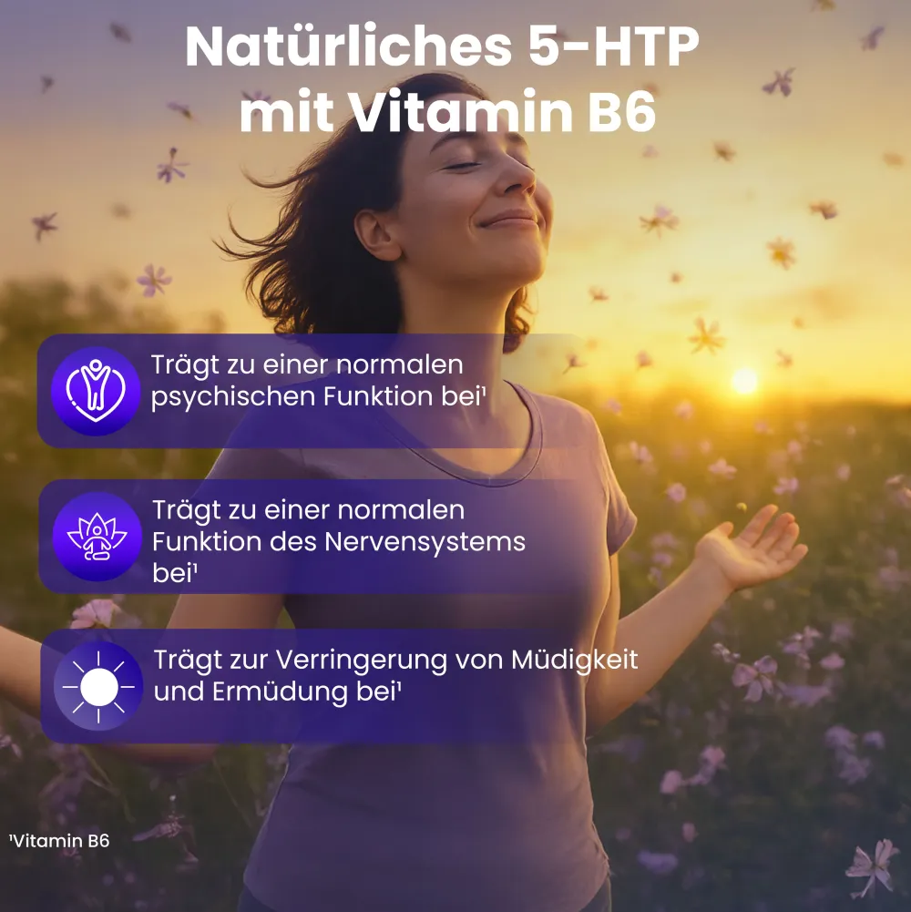 supplenatura Rheinland® 5-HTP mit Vitamin B6| Best