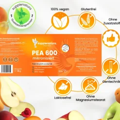 supplenatura Rheinland® - PEA (Palmitoylethanolamid) Kapseln| New