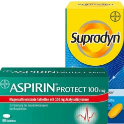 Supradyn® Vital 50+ Ginseng + Olive + ® Protect 100 mg Tabletten|Aspirin Clearance