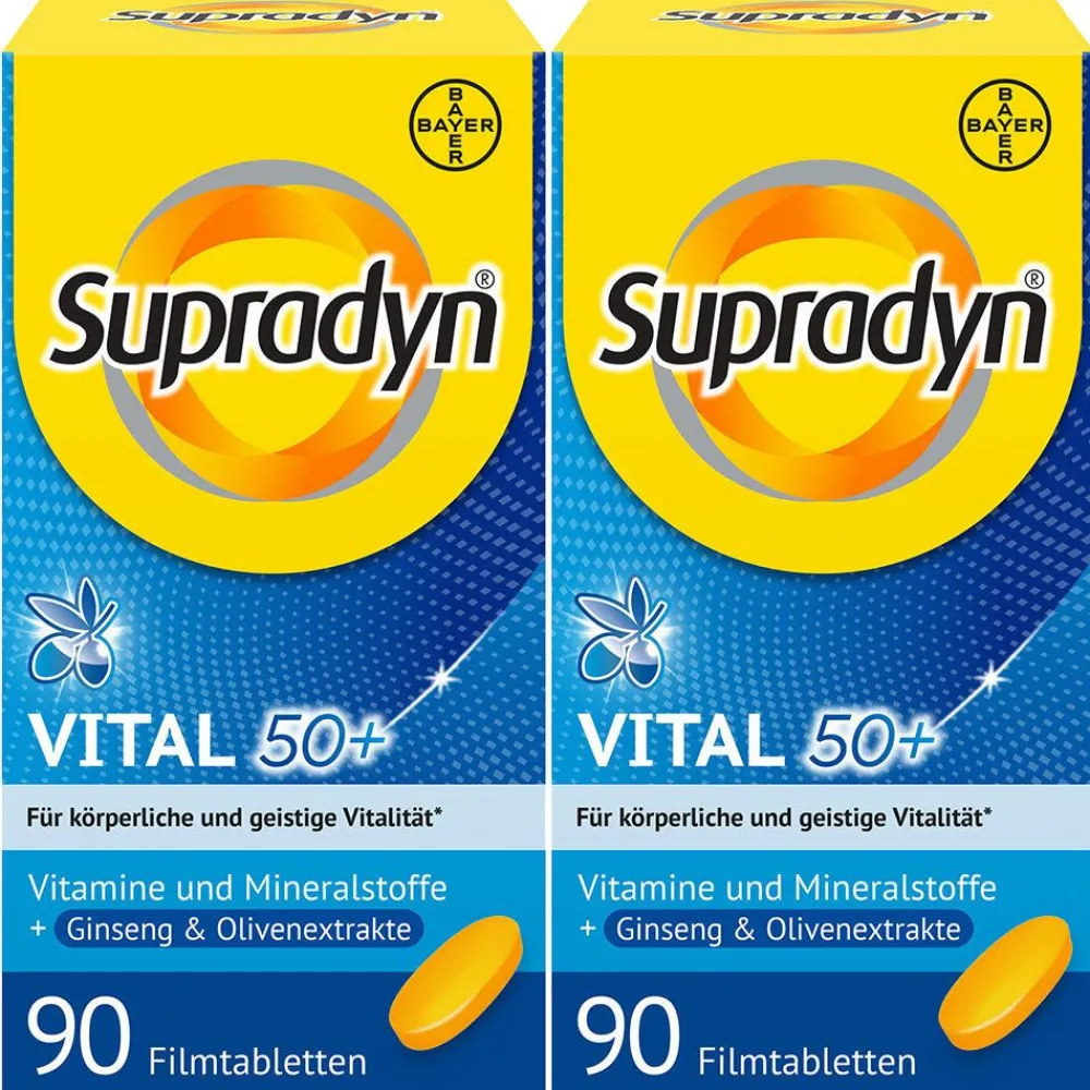 ® Vital 50+ Ginseng + Olive|Supradyn Best