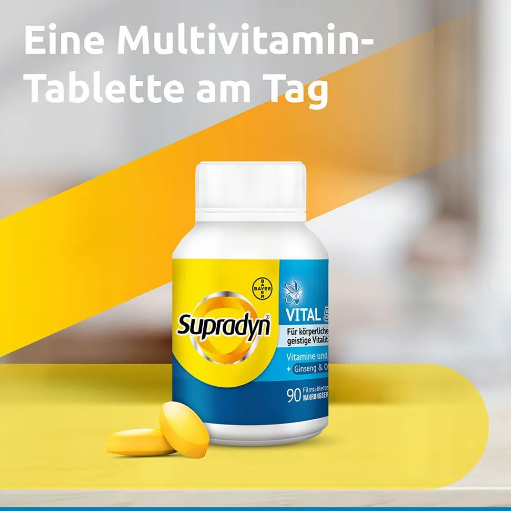 ® Vital 50+ Ginseng + Olive|Supradyn Best