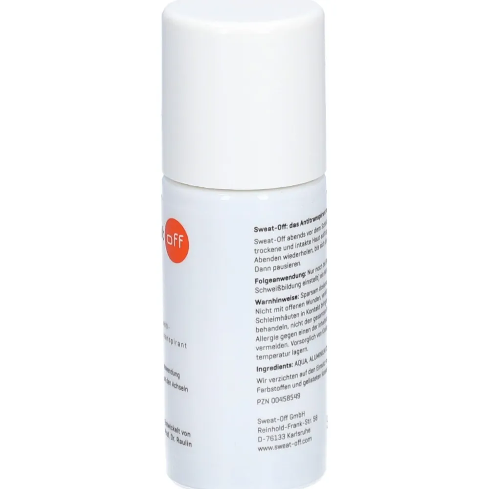 Sweat-off Antitranspirant Roll-On> Best