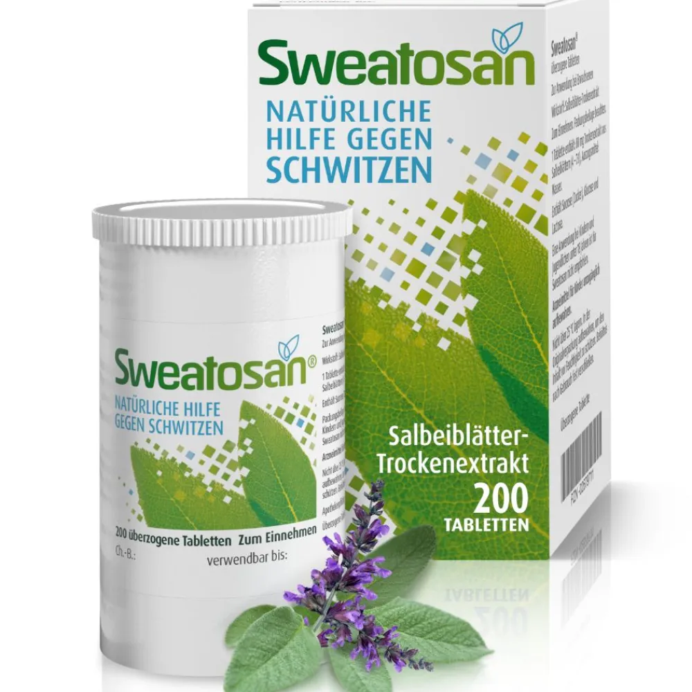 ® pflanzliches Arzneimittel gegen starkes Schwitzen|Sweatosan