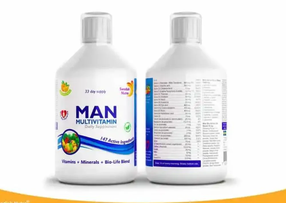 Swedish Nutra - MAN Multivitamin>