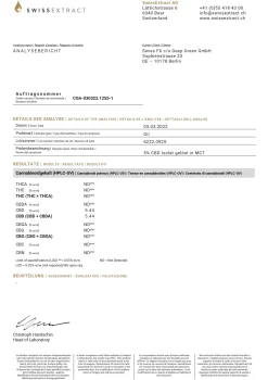 CBD Öl PURE 5%|SWISS FX Best