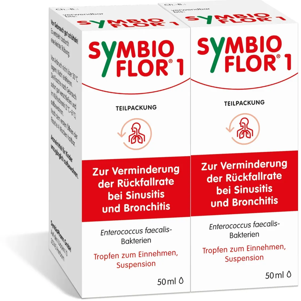 ® 1 Probiotika für die Bronchien und Atemwege|Symbioflor Hot