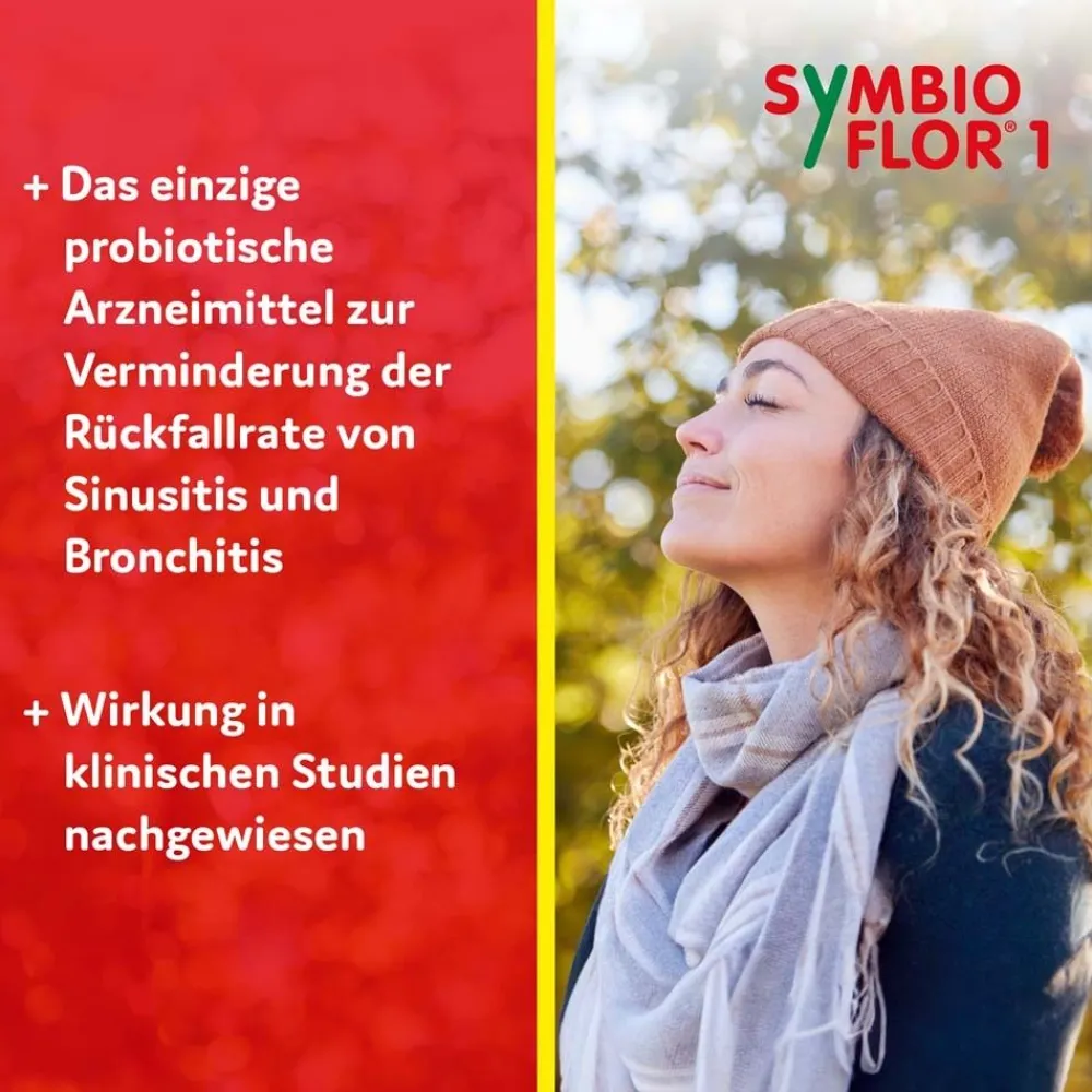 ® 1 Probiotika für die Bronchien und Atemwege|Symbioflor Hot