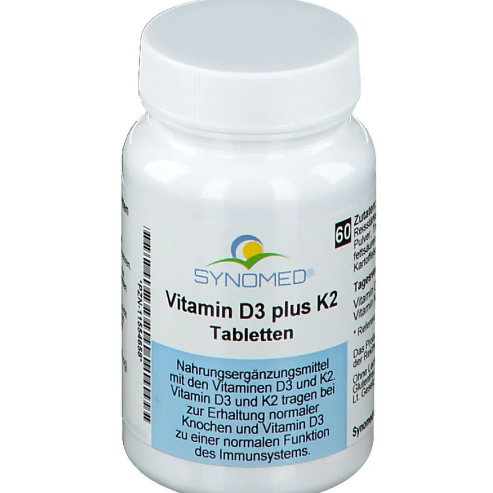 Vitamin D3 plus K2|Synomed Best