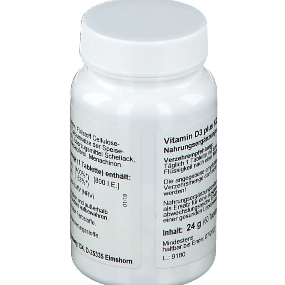 Vitamin D3 plus K2|Synomed Best