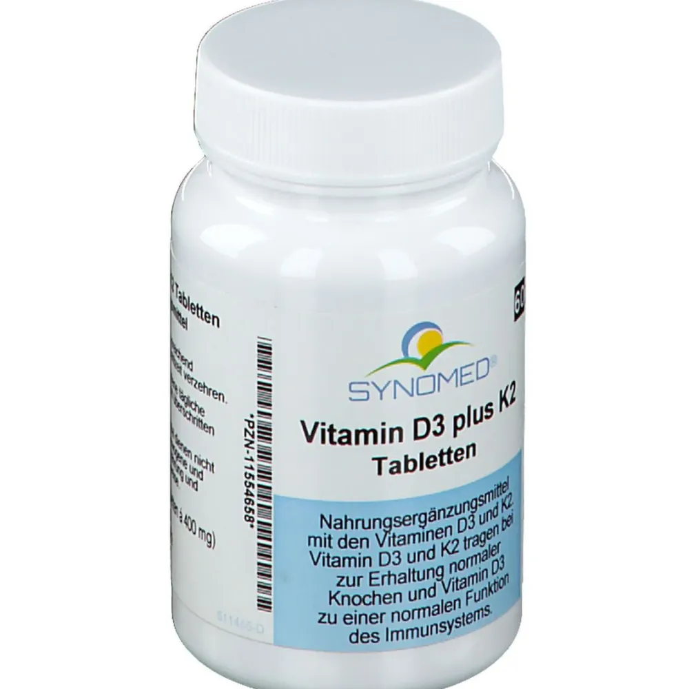 Vitamin D3 plus K2|Synomed Best