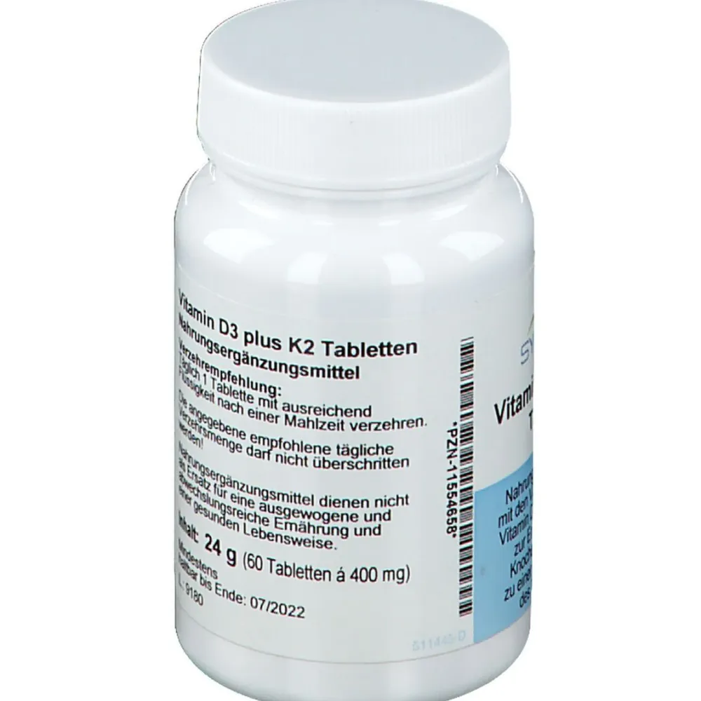 Vitamin D3 plus K2|Synomed Best