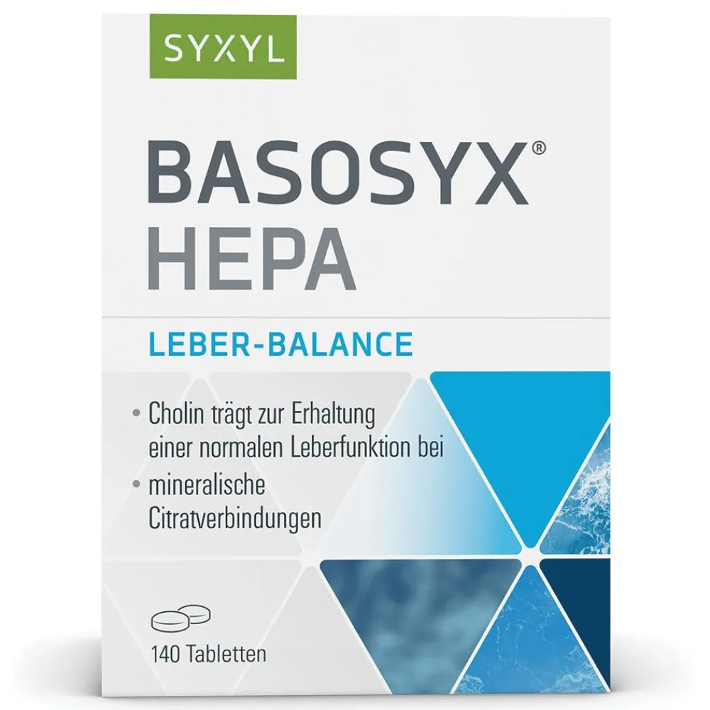 BASOSYX® HEPA mit Cholin, unterstützt die Leberfunktion zu erhalten>Syxyl Clearance