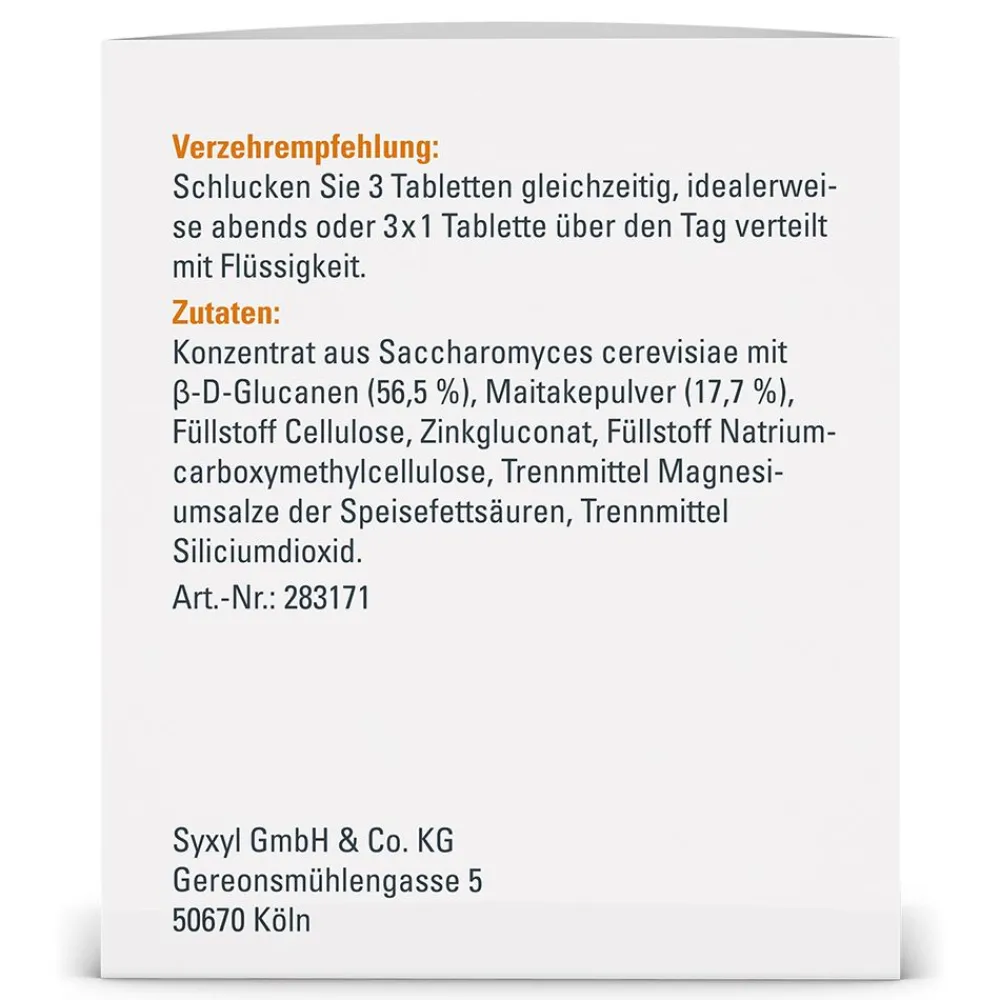 REGACAN® unterstützt den Körper dabei, die körpereigenen Abwehr aufrecht zu erhalten|Syxyl Clearance