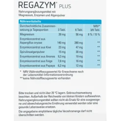 REGAZYM® PLUS zur ernährungsphysiologisch sinnvollen Unterstützung für den gesamten Organismus.|Syxyl Hot