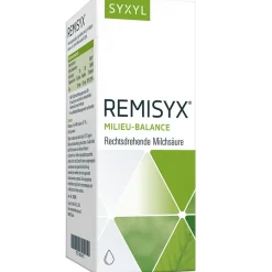 REMISYX® mit rechtsdrehender Milchsäure zur Ansäuerung des Darms.|Syxyl Clearance