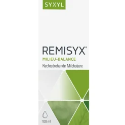 REMISYX® mit rechtsdrehender Milchsäure zur Ansäuerung des Darms.|Syxyl Clearance