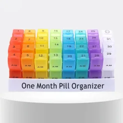 31-Tage Monatliche Medikamenten-Organizer| Sale