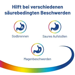 Kautabletten – wirken schnell und kontrolliert gegen Sodbrennen, Reflux und säurebedingte Magenbeschwerden>Talcid New