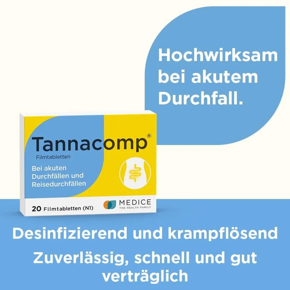 ® bei akutem Durchfall|Tannacomp Clearance