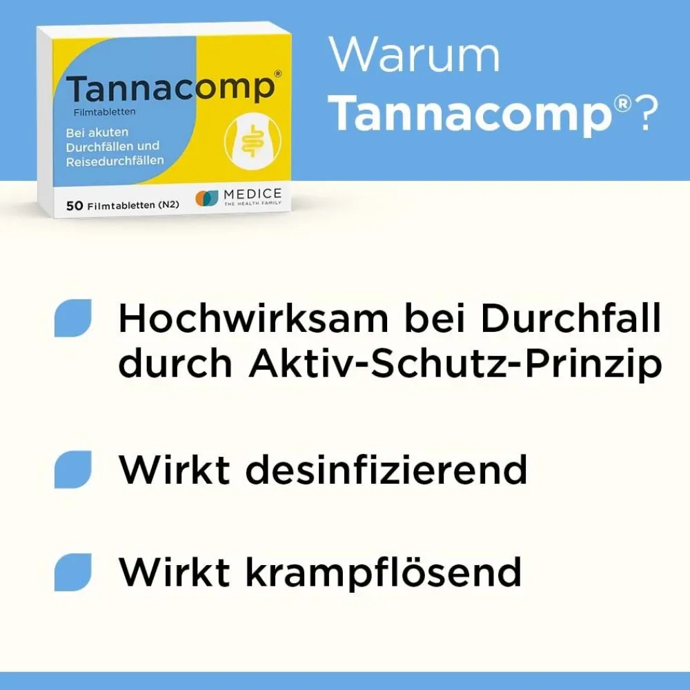 Tannacomp® bei akutem Durchfall| Outlet