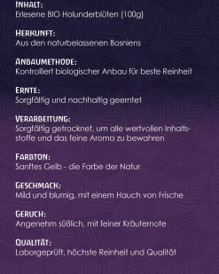 Tausendkraut Holunder Blütentee BIO| Discount