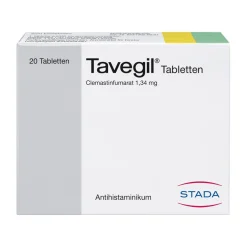 Tavegil® Tabletten zur Symptomlinderung bei Heuschnupfen, Juckreiz und Nesselsucht> Outlet