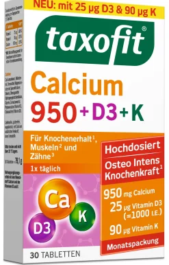 Calcium 950 + D3 + K>taxofit Best