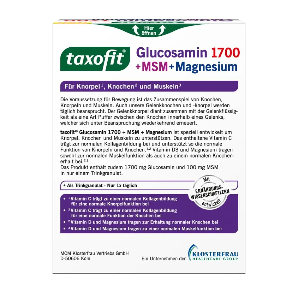 ® Glucosamin 1700 Trinkgranulat>taxofit
