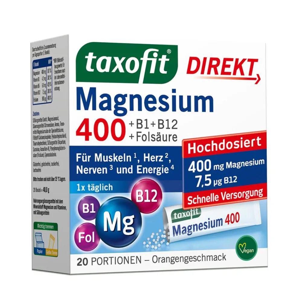 ® Magnesium 400 Direkt-Granulat>taxofit Best