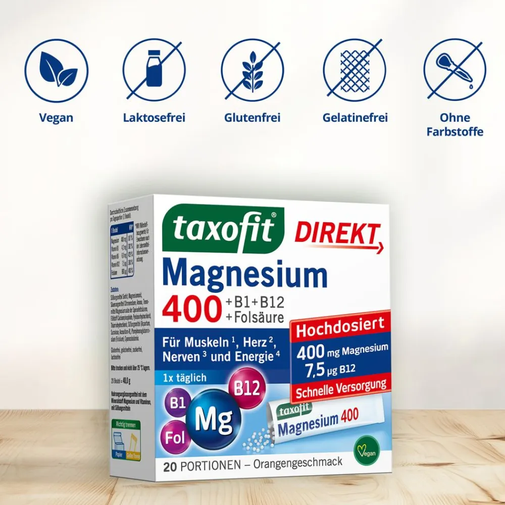 ® Magnesium 400 Direkt-Granulat>taxofit Best