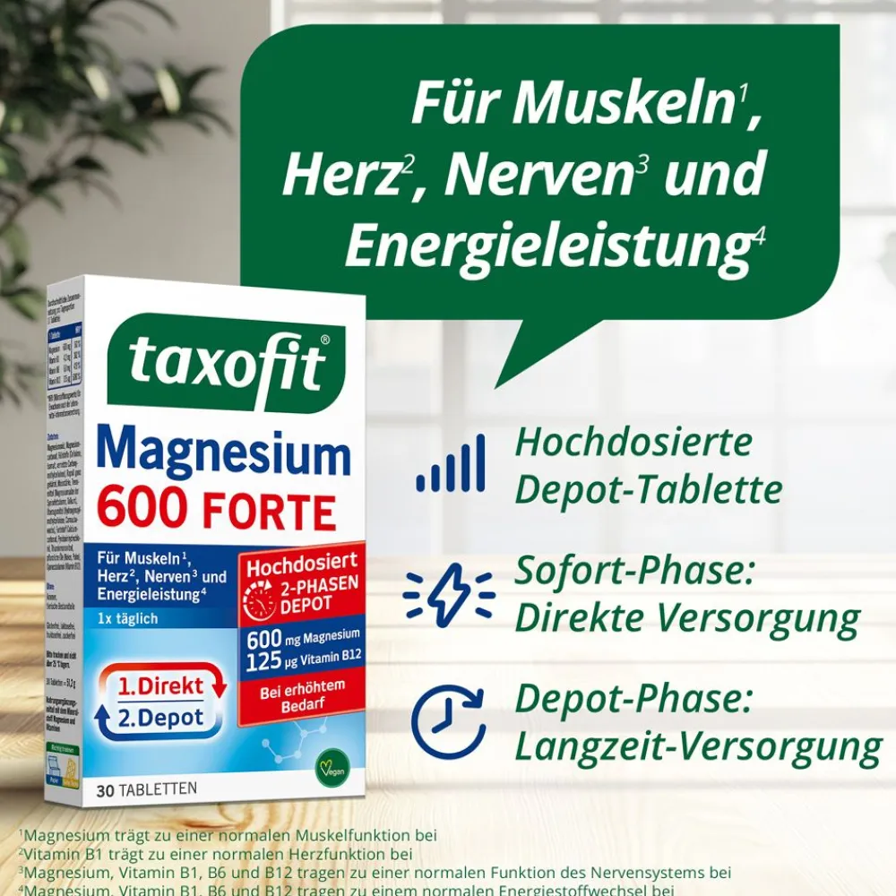 ® Magnesium 600 Forte|taxofit