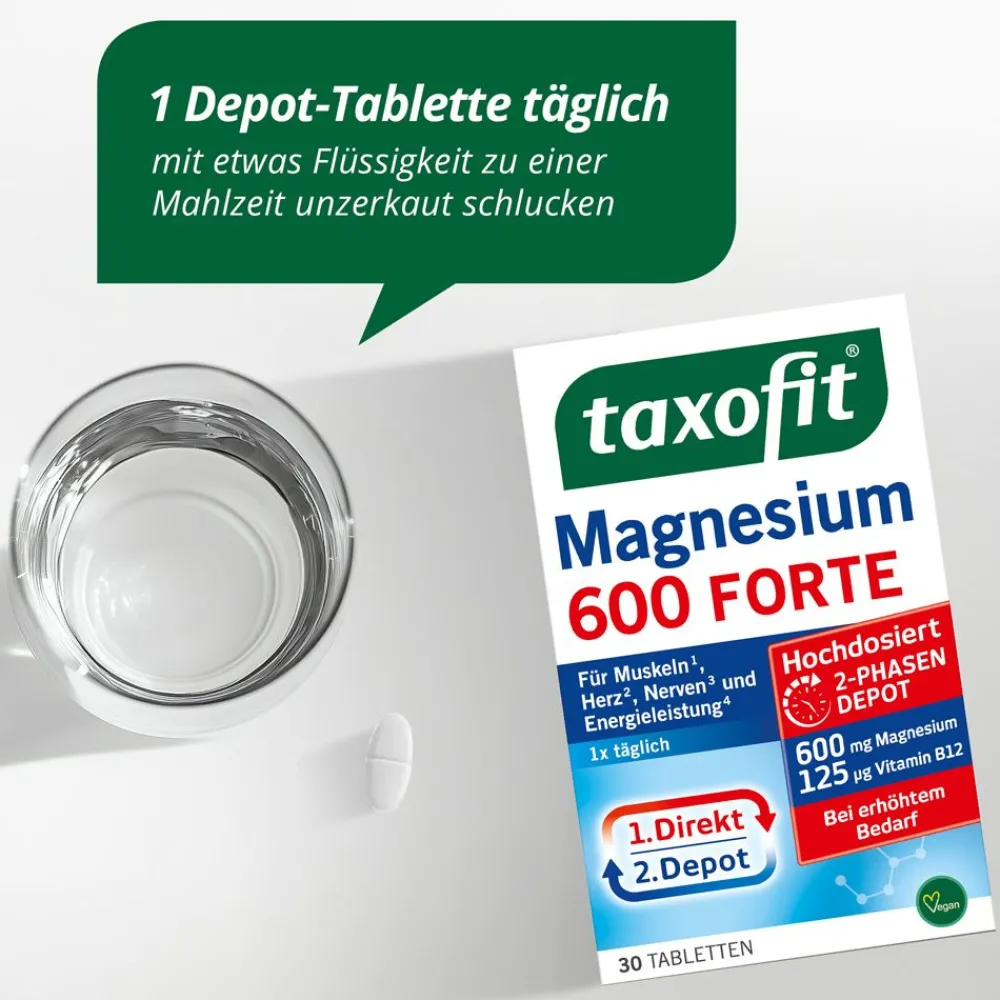 ® Magnesium 600 Forte|taxofit