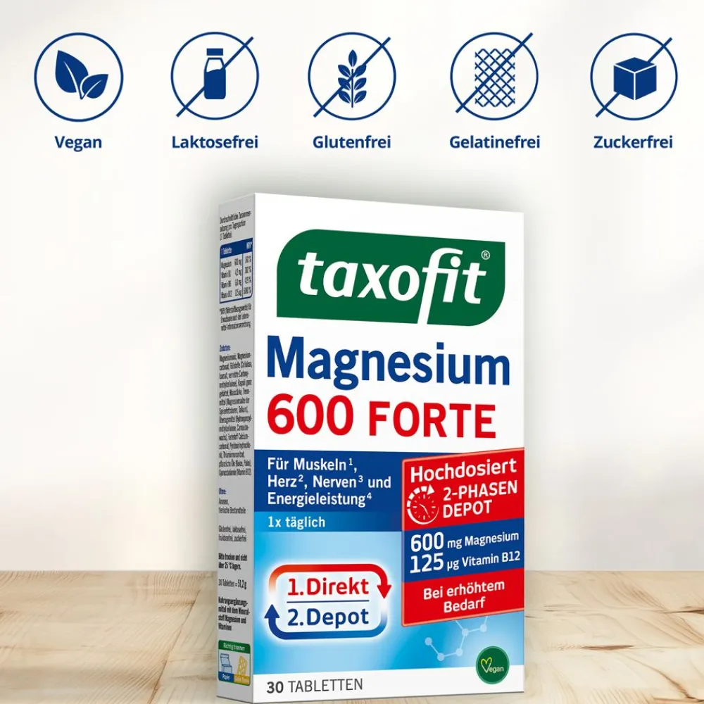 ® Magnesium 600 Forte|taxofit